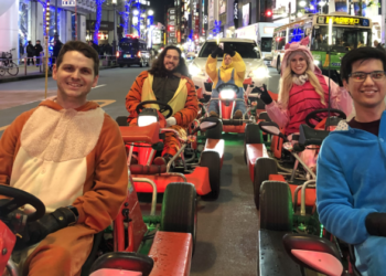Let’s enjoy sightseeing with Tokyo Kart（Mario Kart）