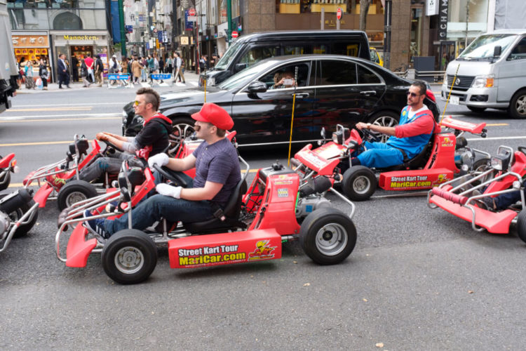 Let’s enjoy sightseeing with Tokyo Kart（Mario Kart）